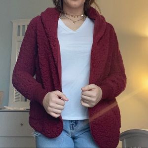 Dark Red sherpa, LulaRoe